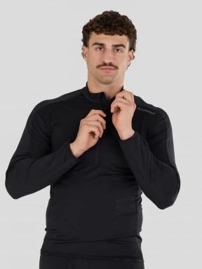 Fundango Novak Baselayer Top męski koszulka bieliźniana czarny 1