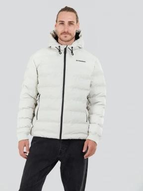 Fundango Patriot Padded Jacket męski pikowana kurtka przejściowa piasek 1