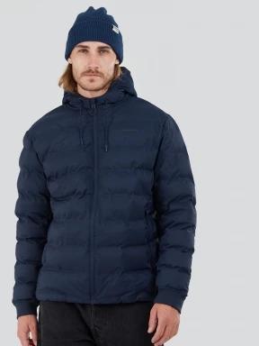 Fundango Patriot Padded Jacket męski pikowana kurtka przejściowa ciemnoniebieski 1