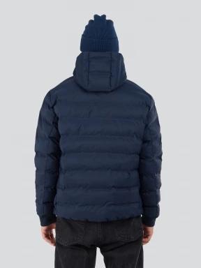 Fundango Patriot Padded Jacket męski pikowana kurtka przejściowa ciemnoniebieski 3