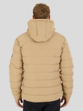 Fundango Hubble Padded Jacket męski pikowana kurtka przejściowa żółty 3
