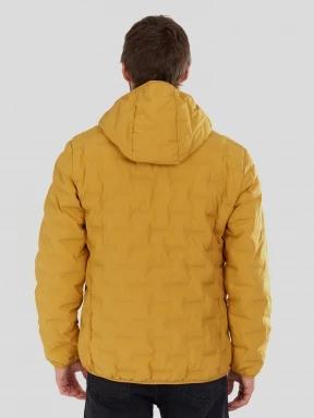 Fundango Smoke Eco Hooded Jacket męski kurtka na wycieczki żółty 3
