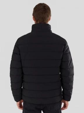Fundango Arson Padded Jacket męski pikowana kurtka przejściowa czarny 3