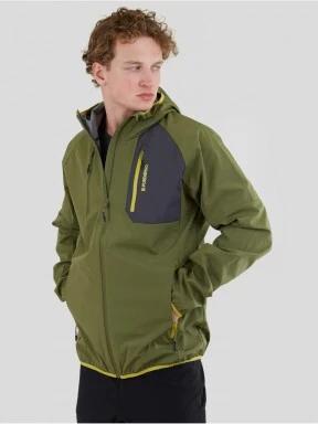 Fundango Alloy Hooded Softshell męski kurtka softshell oliwka 1