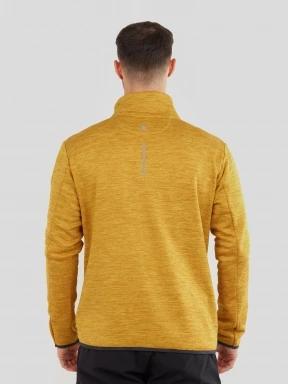 Fundango Jefferson Fleece Jacket męski bluza z polaru brąz 3