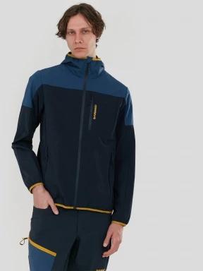 Fundango Alloy Hooded Softshell męski kurtka softshell ciemnoniebieski 1