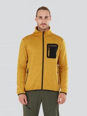 Fundango Jefferson Fleece Jacket męski bluza z polaru pomarańczowy 1