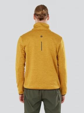 Fundango Jefferson Fleece Jacket męski bluza z polaru pomarańczowy 3
