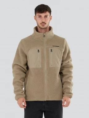 Fundango Haven Hybrid Jacket męski sweter piasek 1