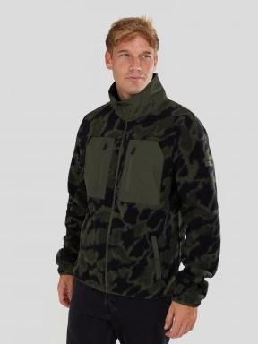Fundango Haven Hybrid Jacket męski hybrydowa warstwa pośrednia czarny 1