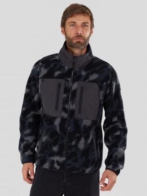 Fundango Haven Hybrid Jacket męski hybrydowa warstwa pośrednia czarny 1