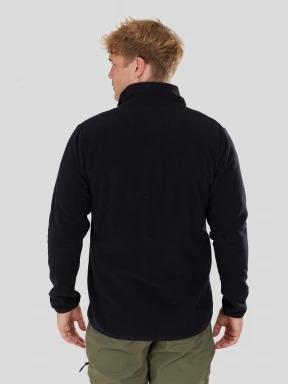 Fundango Nestor II Fleece Jacket męski bluza z polaru czarny 3