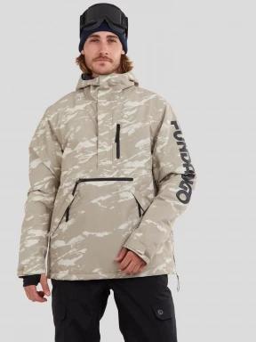 Fundango Tilbury Logo Anorak męski kurtka narciarska szary 1