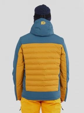 Fundango Orion Padded Jacket męski pikowana kurtka narciarska brąz 3