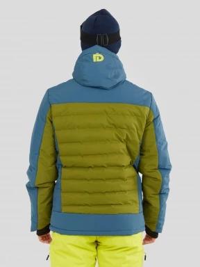 Fundango Orion Padded Jacket męski pikowana kurtka narciarska oliwka 3