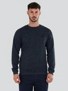 Fundango Randall Pullover męski sweter ciemnoniebieski 1