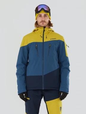 Fundango Privet Allmountain Jacket męski kurtka narciarska żółty 1