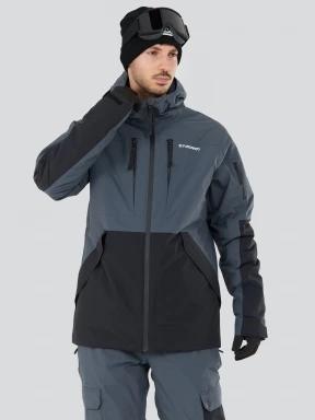 Fundango Baily ECO Allmountain Jacket męski kurtka narciarska szary 1