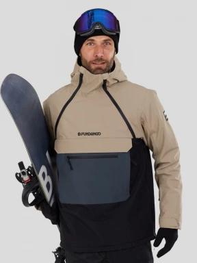 Fundango Hydra ECO Anorak męski kurtka piasek 1