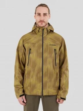 Fundango Piorini II  Waterproof Jacket męski plaszcz przeciwdeszczowy zielony 1