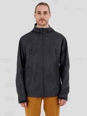 Fundango Piorini II  Waterproof Jacket męski plaszcz przeciwdeszczowy szary 1