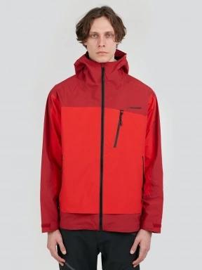 Fundango Levy 3L Jacket męski kurtka przeciwdeszczowa czerwony 1