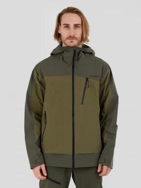 Fundango Levy 3L Jacket męski kurtka przeciwdeszczowa zielony 1