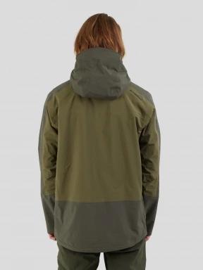 Fundango Levy 3L Jacket męski kurtka przeciwdeszczowa zielony 3