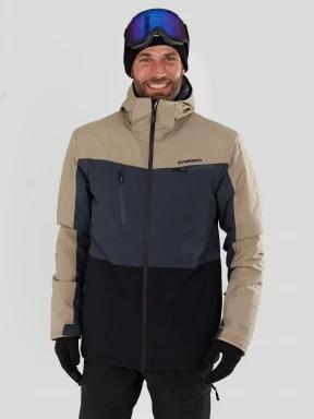 Fundango Horatio Allmountain Jacket męski kurtka narciarska piasek 1