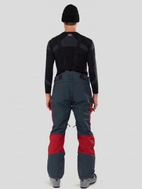 Fundango Nexara ECO 3L Pants męski spodnie narciarskie czerwony 3