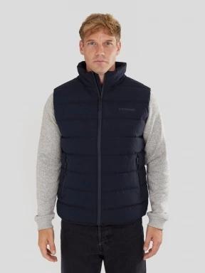 Fundango Vance Padded Vest męski kamizelka ciemnoniebieski 1