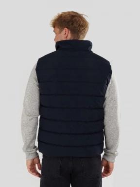 Fundango Vance Padded Vest męski kamizelka ciemnoniebieski 3