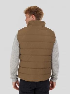 Fundango Vance Padded Vest męski kamizelka brąz 3