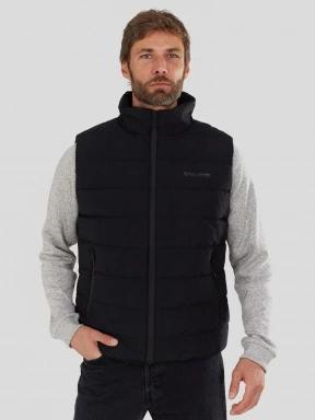 Fundango Vance Padded Vest męski kamizelka czarny 1