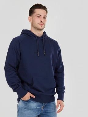 Fundango Talis Hooded Sweatshirt męski sweter ciemnoniebieski 1