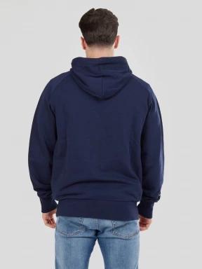 Fundango Talis Hooded Sweatshirt męski sweter ciemnoniebieski 3