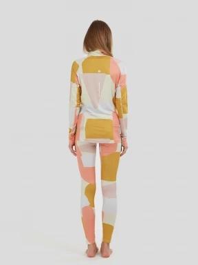 Fundango Yaris II Baselayer Bottom damski spodnie bieliźniane wielokolorowy 3