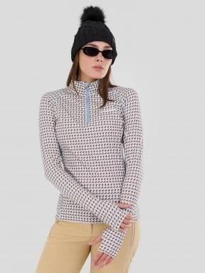 Fundango Yade III Baselayer Top damski koszulka bieliźniana biały 1