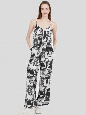 Fundango Alisha Jumpsuit damski kombinezon czarny 1