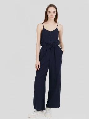 Fundango Alisha Jumpsuit damski kombinezon ciemnoniebieski 1