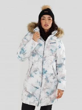 Fundango Puppis Padded Jacket damski kurtka zimowa wielokolorowy 1
