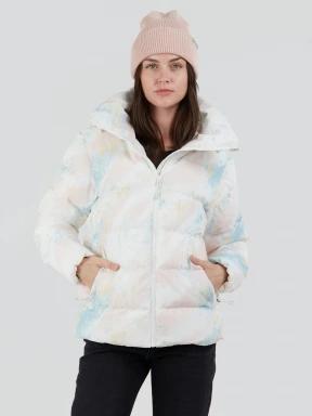 Fundango Amber Padded Jacket damski pikowana kurtka przejściowa wielokolorowy 1