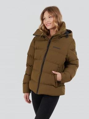 Fundango Amber Padded Jacket damski kurtka przejściowa oliwka 1