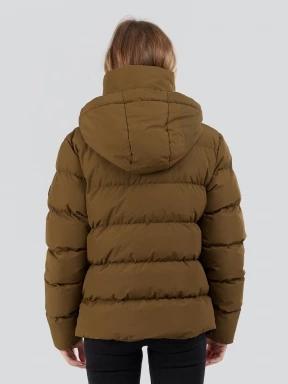 Fundango Amber Padded Jacket damski kurtka przejściowa oliwka 3