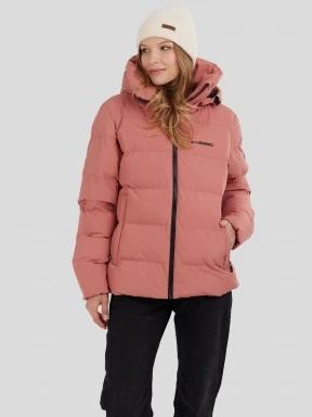Fundango Amber Padded Jacket damski pikowana kurtka przejściowa różowy 1