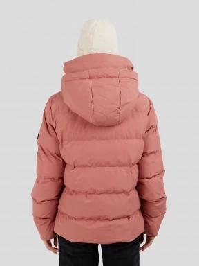 Fundango Amber Padded Jacket damski pikowana kurtka przejściowa różowy 3