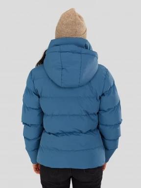 Fundango Amber Padded Jacket damski pikowana kurtka przejściowa niebieski 3
