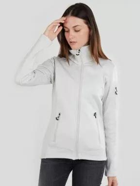 Fundango Antila Fleece Jacket damski bluza z polaru biały 1