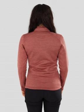 Fundango Antilles Melange Jacket damski bluza z polaru różowy 3