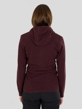 Fundango Nigata Full Zip Hoodie damski hybrydowa warstwa pośrednia fiolet 3